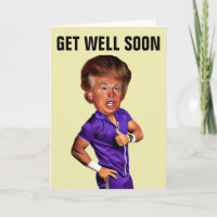 FUNNY DONALD TRUMP ERHALTEN GUT GREETING CARDS