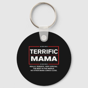 Funny Donald Trump Geschenk für Terrific Mama - Tr Schlüsselanhänger