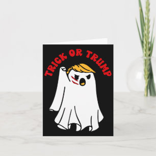 Funny Donald Trump Ghost Fight Trick oder Trump Karte