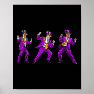 Funny Donald Trump macht Mardi Gras wieder groß Poster