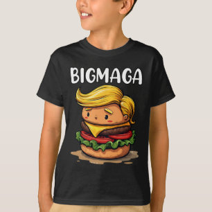 Funny Donald Trump Making French Fries Hamburger B T-Shirt