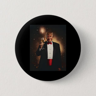 Funny Donald Trump Nye 2025 Party macht Neues Jahr Button