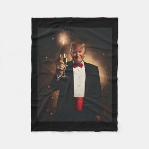Funny Donald Trump Nye 2025 Party macht Neues Jahr Fleecedecke