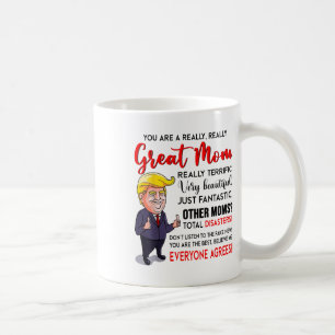 Funny Donald Trump Sie eine wirklich große Mama, M Kaffeetasse