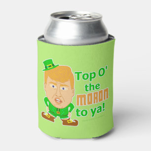 Funny Donald Trump St Patricks Day Leprechaun Dosenkühler