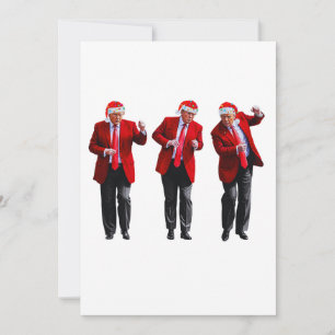 Funny Donald Trump tanzt Präsident Weihnachten
