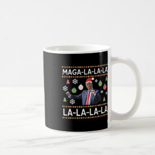 Funny Donald Trump Ugly Weihnachtssüßer. La La L Kaffeetasse