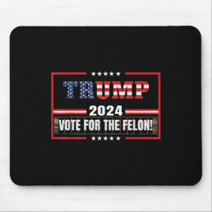 Funny Donald Trump Unterstützer 2024 für die Absti Mousepad