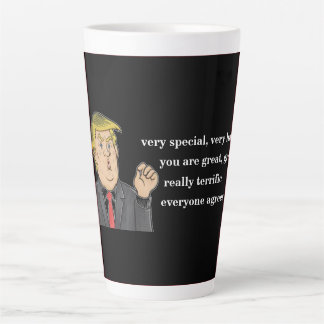 Funny Donald Trump Vatertag Vater Schwarz Farbe Milchtasse