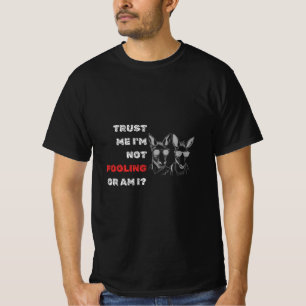 Funny Donkey April Foround Design für T-Shirt