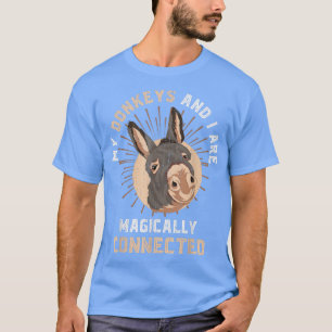 Funny Donkey Bauer Farm Farm Tier Lover Donk T-Shirt