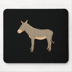 Funny Donkey Pferdefarm Tiergeschenk für Männer Mousepad