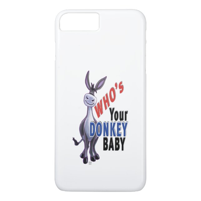 Funny Donkey, wer ist dein Donkey Baby? Case-Mate iPhone Hülle (Rückseite)