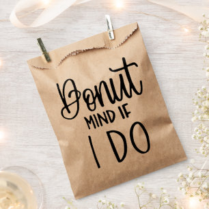 Funny Donut Lover Donut Mind, wenn ich Hochzeit Pa Geschenktütchen