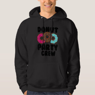 Funny Donut Party Crew Coole Doughnut Geschenk für Hoodie