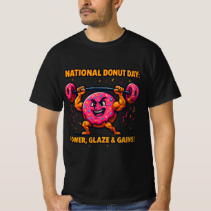 Funny Donut T - Shirt - Sweet, Colorful & Totally
