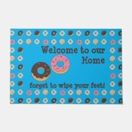 Funny Donut Vergessen Sie Ihre Füße zu wischen Fußmatte