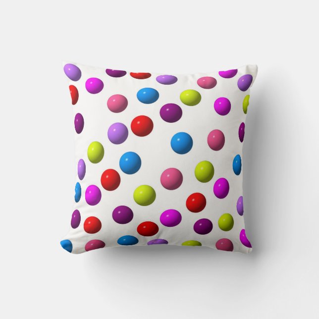 Funny Dots Kissen (Vorderseite)