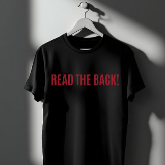 Funny Double Sided Ber Command T-Shirt