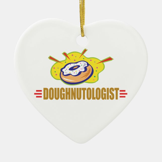 Funny Doughain Keramikornament (Vorne)