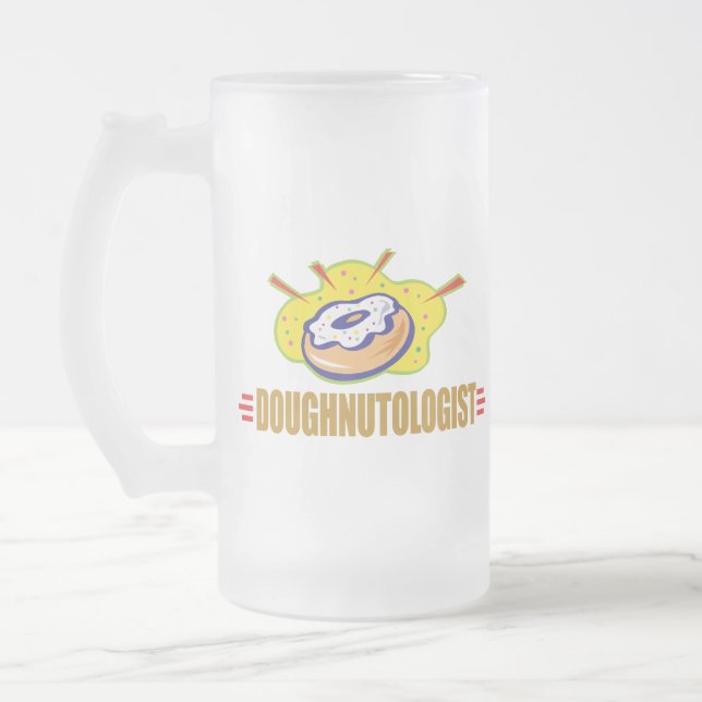 Funny Doughain Mattglas Bierglas (Links)
