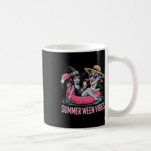 Funny Dracula und Hexenmeister Halloween Sommer We Kaffeetasse