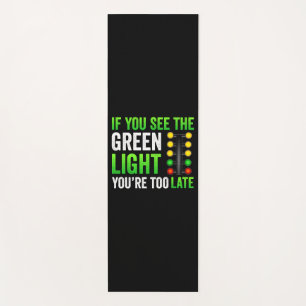 Funny Drag Racing Weihnachtsbaum Drag Racer Yogamatte