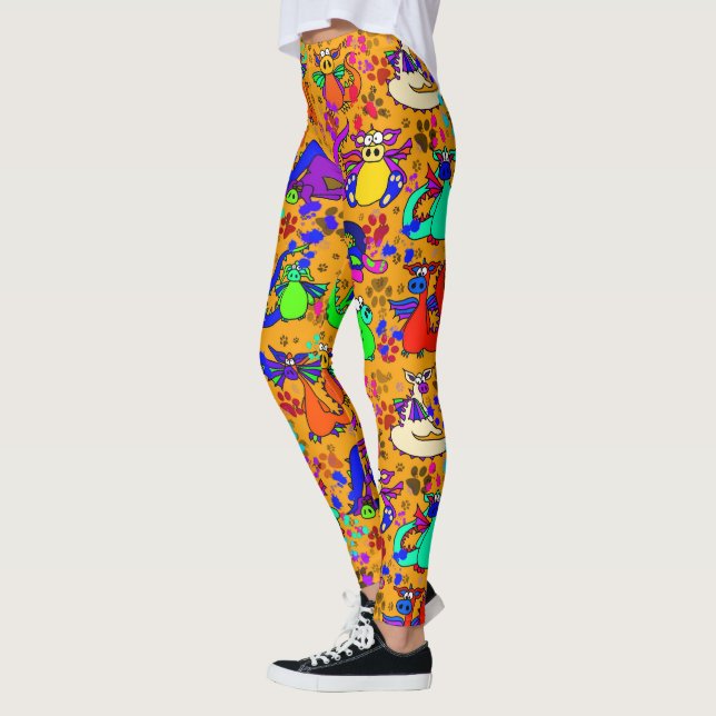 Funny Dragon Leggings (Links)