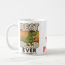 Funny Dragon Vater. - Bester Vater je. Papa Kaffeetasse