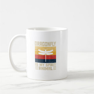 Funny Dragonfly ist mein Geiststier Vintag Kaffeetasse