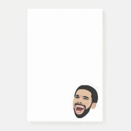 Funny Drake Cry, Funny Art meme Post-it Klebezettel