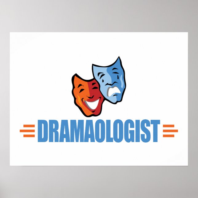 Funny Drama Theater Poster (Vorne)