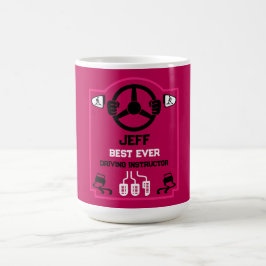 Funny Driving Instructor Gift Kaffeetasse