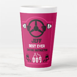 Funny Driving Instructor Gift Milchtasse