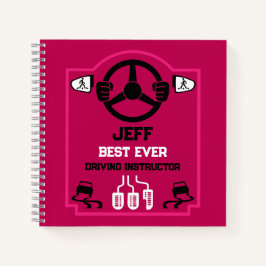 Funny Driving Instructor Gift Notizbuch