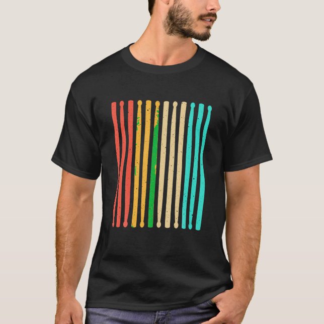 Funny Drum Sticks Geschenk für Drummer Boys Girls  T-Shirt (Vorderseite)