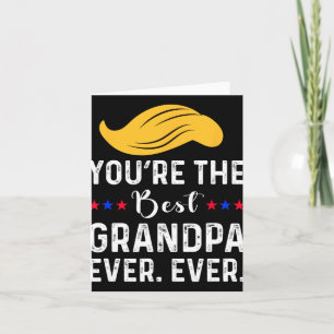 Funny, du bist der beste Opa aller Zeiten. Immer. Karte