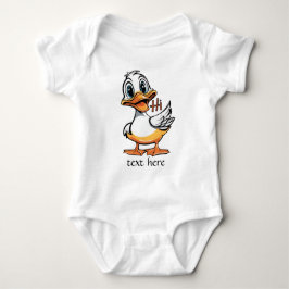 Funny Duck Baby Strampler