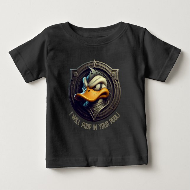 Funny Duck Baby T-shirt (Vorderseite)