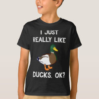 Funny Duck Geschenk für Entenliebhaber, die ich wi