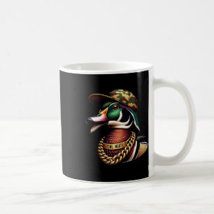 Funny Duck Hunter Shirt Fowl Mouth Duck Jagd Go Kaffeetasse
