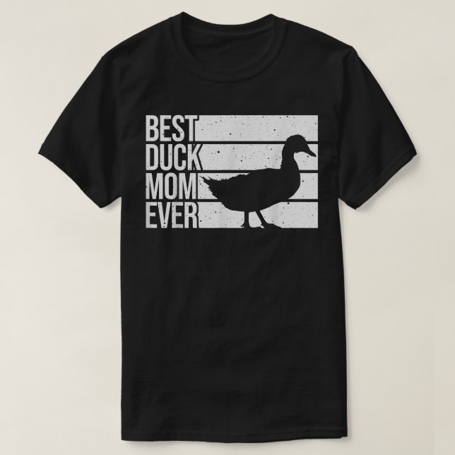 Funny Duck Mama Art für Frauen Girls Mother Day du T-Shirt (Design vorne)