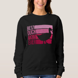 Funny Duck Mama for Women Girls Mother Day Duck L Sweatshirt
