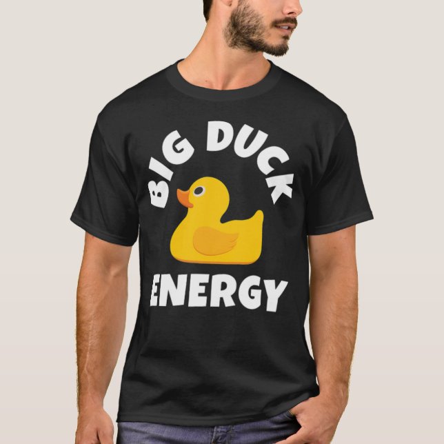 Funny Duck Meme Duck Pun Duck Joke Aquarell T-Shirt (Vorderseite)