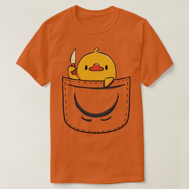 Funny Duck Pocket von Tobe Fonseca T-Shirt (Design vorne)