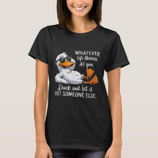 Funny Duck Shirt Funny Zitat Grafische T-Shirts fü