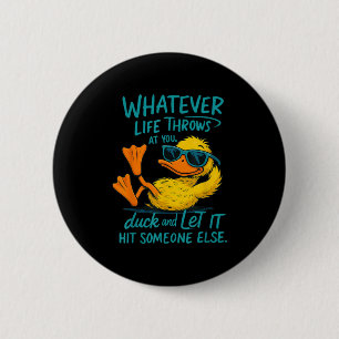 Funny Duck Shirt Meme Zitat Grafische T-Shirts für Button