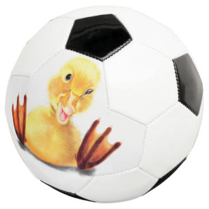 Funny Duck Soccer Ball