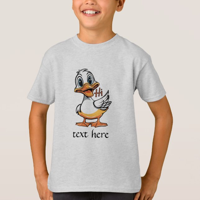 Funny Duck T-Shirt (Vorderseite)