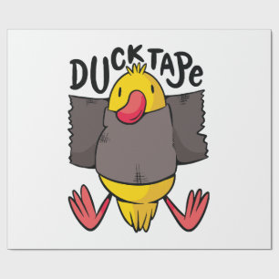 Funny Duck Tape Geschenkpapier